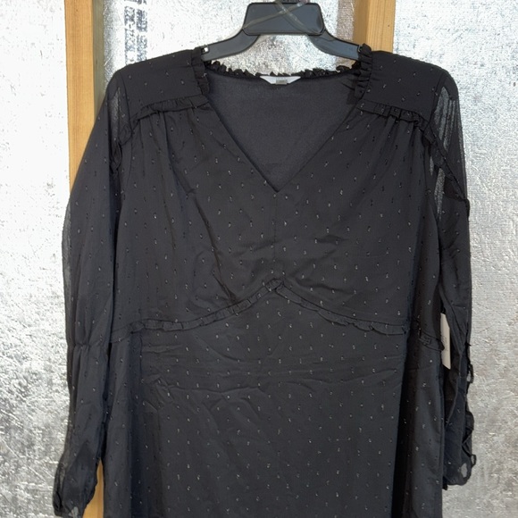 Mini Black Dress - Picture 3 of 7